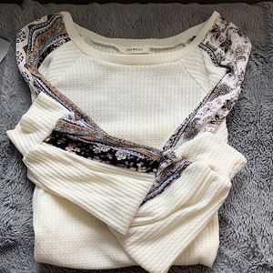 Cream blouse - Medium